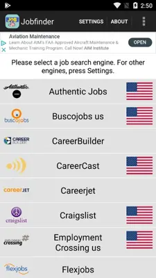 Jobfinder android App screenshot 5